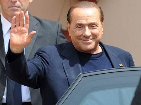 סילביו ברלוסקוני. חזה את העתיד (Getty)