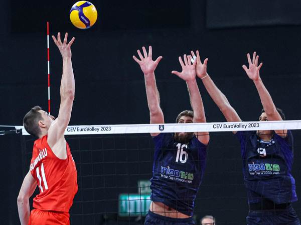 ישראל סיימה את דרכה (אדיבות: איגוד הכדורעף)