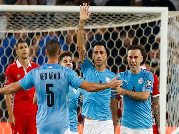 השער האחרון. זהבי חוגג נגד מולדובה (getty)