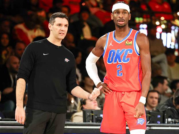 הכימיה של OKC נוצרה בזכות האיש על הקווים (Getty)