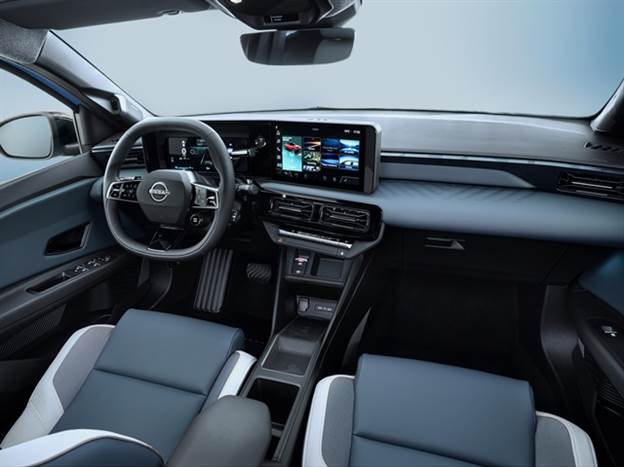 היצירתיות בעיצוב החיצוני נגמרה בתא הנוסעים שזהה לרנו