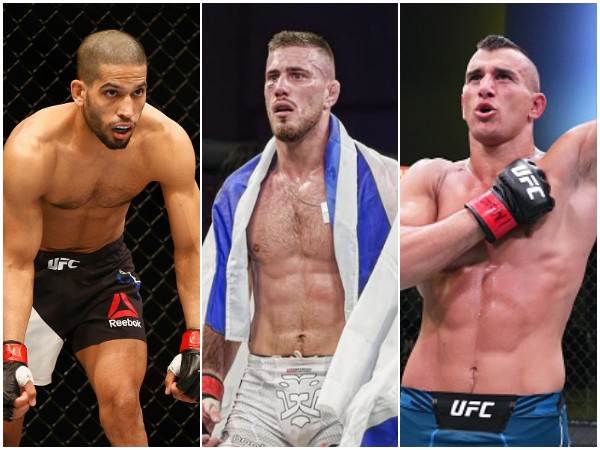 ילוו אותו ל-UFC? לוי, ברזילי ולהט (GETTY, מתוך האינסטגרם של עילאי ברזילי)