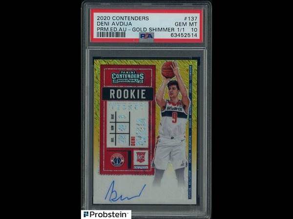 הקלף של דני שנמכר ב-7,600 אלף דולר