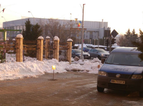 האולם בו מטה אשר תשחק ברומניה (איגוד הכדורעף)