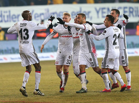 לא עוצרת. בשיקטאש בכושר אדיר (getty)