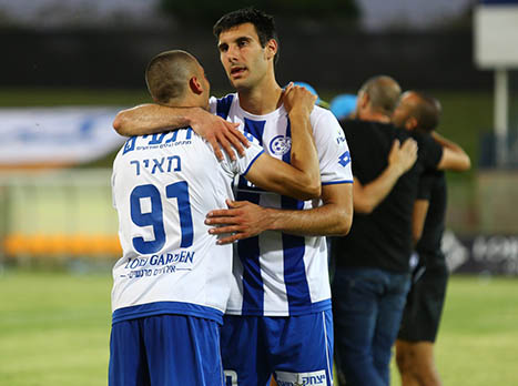 הפועל אשקלון בדרך להישארות (צילום: לירון מולדובן)