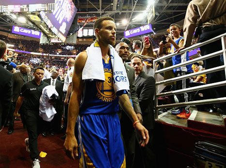 הווריירס למדו מהעבר. סטף קרי (getty)