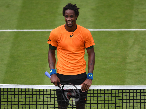 מונפיס. שישה אייסים לא מנעו הפסד לג'וקוביץ' (getty)