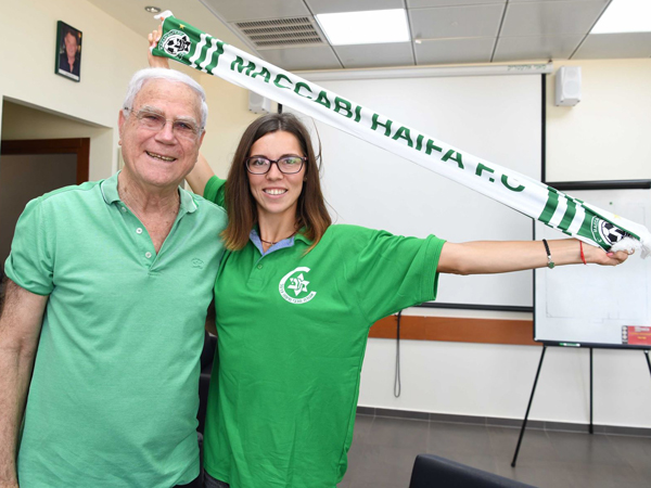 מצטרפת לירוקים. מיננקו (האתר הרשמי של מכבי חיפה)
