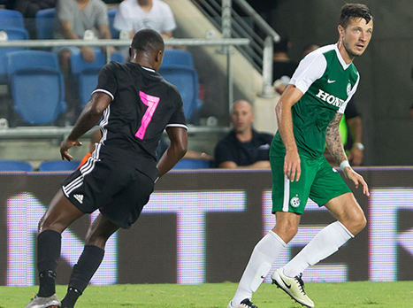 כבש צמד במשחק האחרון בין הקבוצות בחיפה. רוקאביצה (עודד קרני)