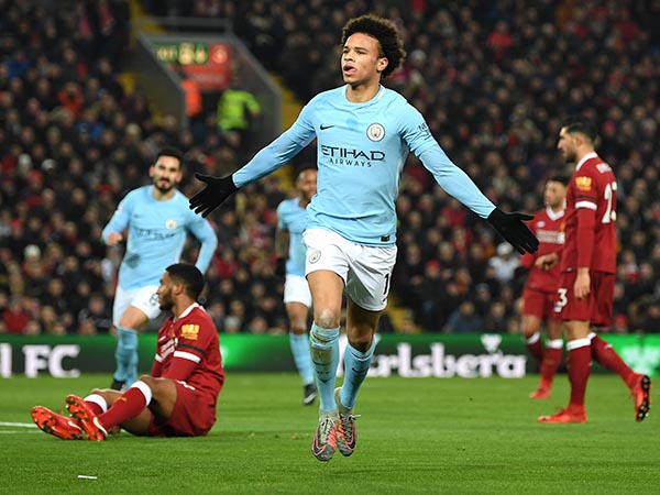 אוהב לכבוש מול ליברפול. סאנה (getty)