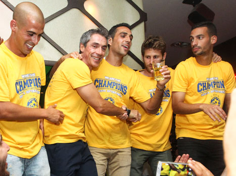 מכבי ת"א של סוזה. 20 נקודות מהמקום השלישי