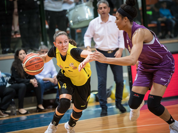 שפיר במשחק אדיר (צילום: מנהלת ליגת העל לנשים בכדורסל)