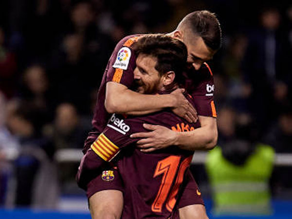 עם כל הכבוד לכולם, האליפות הזאת היא בעיקר שלו. מסי (getty)