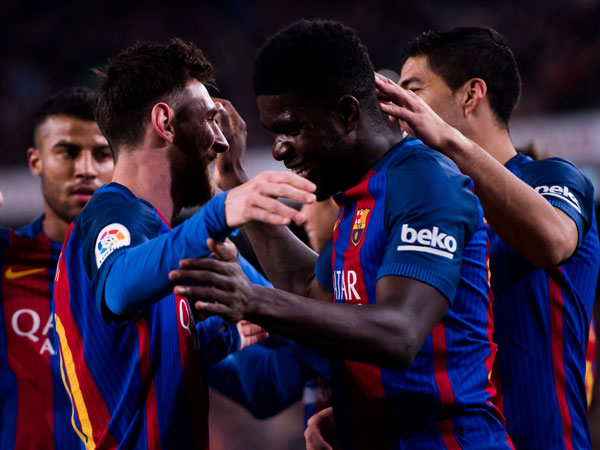 אומטיטי ומסי ייפגשו כיריבים במדי ארגנטינה וצרפת? (getty)