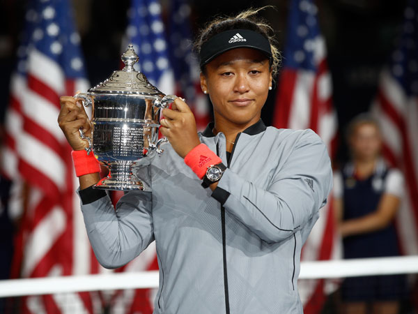 היפנית הראשונה שזוכה בגראנד סלאם (getty)