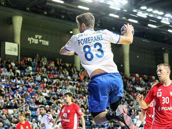 גיל פומרנץ עולה לשער (הדר ואן קולא, איגוד הכדוריד)