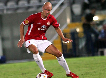 ווצ'יצ'ביץ' במדי הפועל