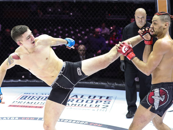 שמעון סמוטריצקי. מתאמן עם מקגרגור (Bellator)