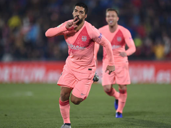 סוארס. אף אחד לא יעצור את ברצלונה (Denis Doyle, Getty)