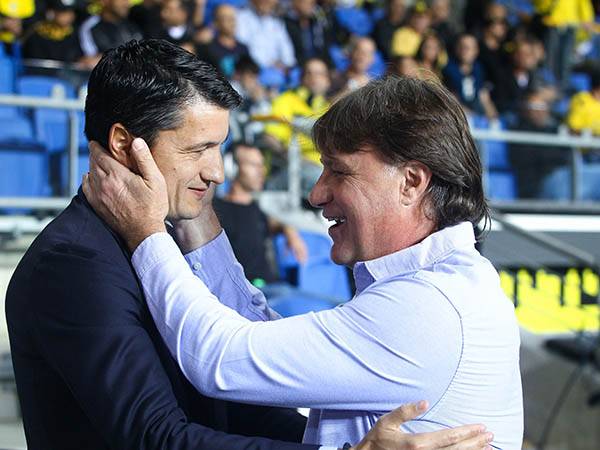 הרבה אהבה בין איביץ' לדראפיץ' (צילום: אלן שיבר)