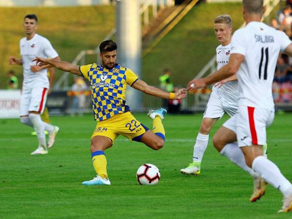"נגד סודובה הודחנו כבר במשחק הביתי". ריקן מול הליטאים (צילום: האתר הרשמי של מכבי ת"א)