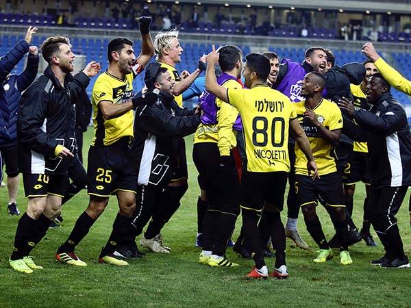 בשנה שעברה, זה נגמר בחגיגות לנתניה מול ב"ש (צילום: אלן שיבר)