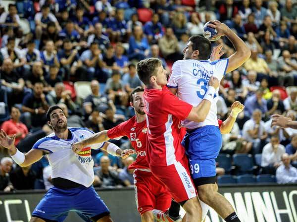 אדיר כהן במדי הנבחרת (הדר ואן קולא, איגוד הכדוריד)