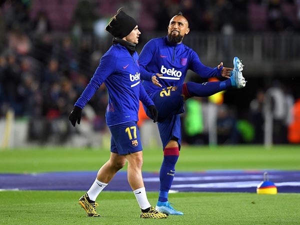 יעברו לסן סירו? גריזמן ו-וידאל (GETTYIMAGES)