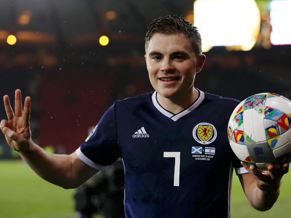 פורסט אחרי השלושער נגד ישראל בנובמבר 2018 (Getty)