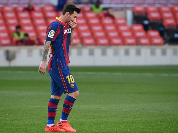 לא יכול לבד. מסי (getty)