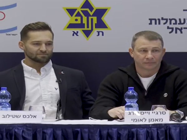 רגע מרגש. שטילוב ו-וייסברג