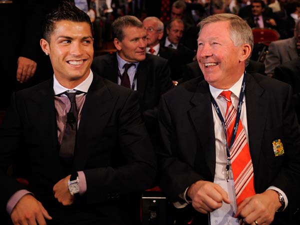 עם רונאלדו. הטאץ' האישי עשה את ההבדל (Getty)