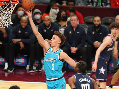 דניאלס. טעם מה-NBA באולסטאר האחרון (Getty)