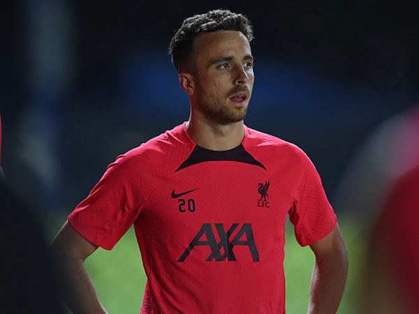 עדיין מחלים מפציעה. ז'וטה (John Powell/Liverpool FC via Getty Images)