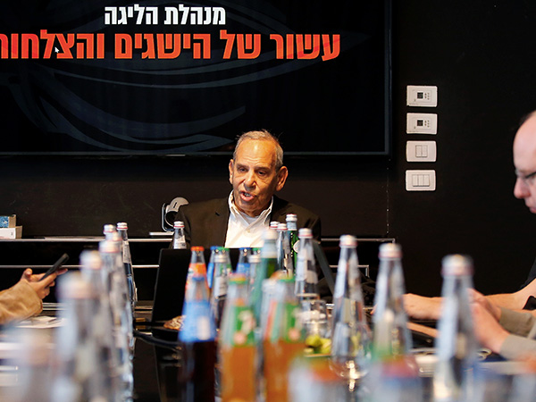 "התקציב שלנו הוכפל". פרנקל באירוע המיוחד (צילום: אלן שיבר)