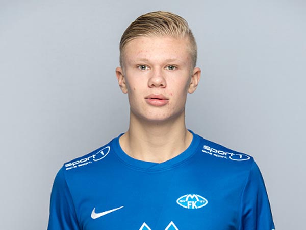 הייפ, כבר מגיל צעיר. הולאנד במדי מולדה (getty)