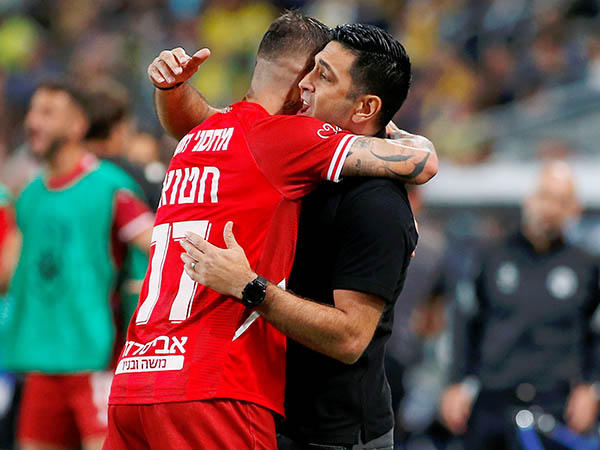 חוזרים לשתף פעולה. ברדה וחטואל (צילום: אלן שיבר)