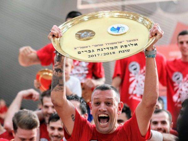 מימון עם הפועל ראשל“צ ב-2018 (הדר ואן קולא)