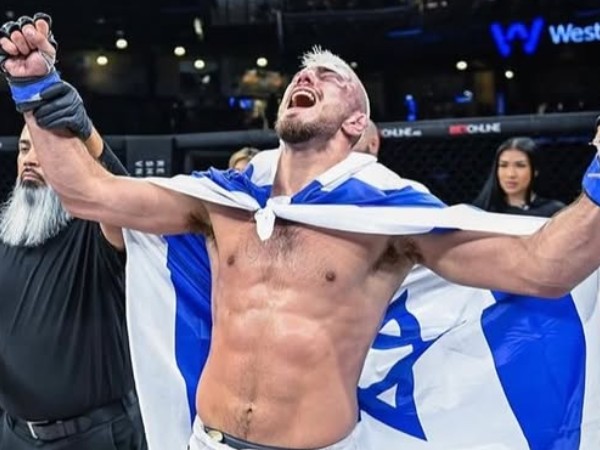 “האנטישמיות רק גורמת לי לרצות להניף את הדגל גבוה יותר“. ברזילי (מתוך האינסטגרם של עילאי ברזילי)