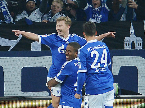 מאייר ופרפאן, עוד ניצחון לשאלקה (gettyimages)