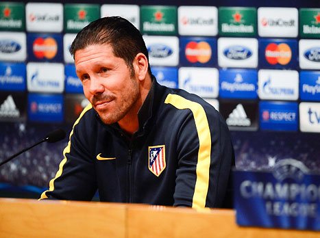 סימאונה, ייאלץ להסתדר בלי הכוכב? (GETTYIMAGES)