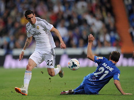 די מריה מול מאנה, נחשו מי ניצח... (Gettyimages)