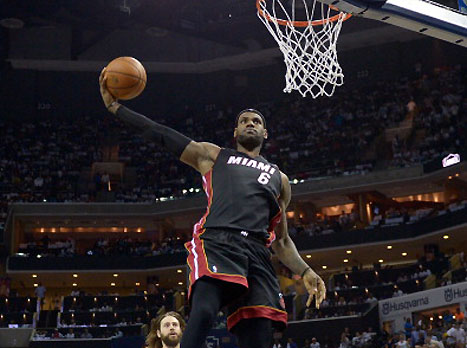 לברון, אותו כלום לא עוצר (GETTYIMAGES)