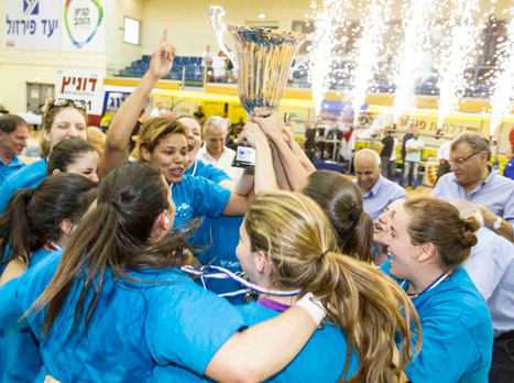 דאבל לבנות הרצליה (יועד כהן, איגוד הכדוריד)