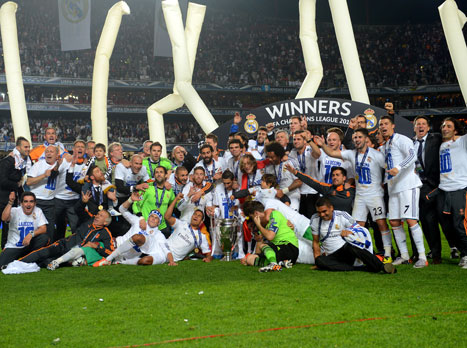 לאלבום זה מצורף פוסטר של אלופת אירופה...(כל התמונות: gettyimages)