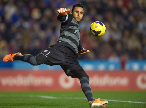 קיילור נבאס יעצור את אורוגוואי? (GETTYIMAGES)