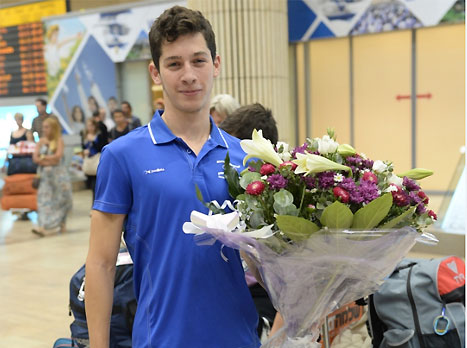 תוצאות טובות ב-200 וב-400. הבר (באדיבות הוועד האולימפי בישראל)