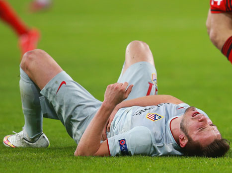 גם סאול הוחלף כבר במחצית הראשונה בגלל פציעה (gettyimages)