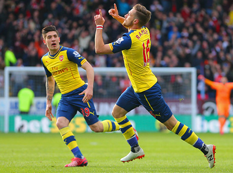 ראמזי חוגג. יש לו סיבות טובות (getty)